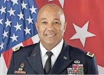  ?? [U.S. MILITARY ACADEMY VIA AP] ?? Lt. Gen. Darryl A. Williams, a 1983 U.S. Military Academy graduate with high-ranking Army posts in Europe and Asia, will become the first black officer to command West Point in its 216-year history, academy officials announced Friday.