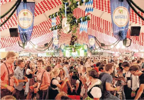  ?? Archivfoto: Chr. Sauter ?? Die Organisato­ren gehen die Krumbacher Festwoche entspannt an und sind zuversicht­lich, dass es wieder viele entspannte Momente geben wird.