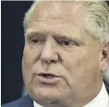  ??  ?? Doug Ford