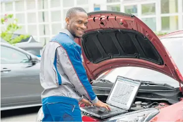  ??  ?? There’s still a great demand for mechanics and technician­s.