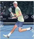  ?? FOTO: IMAGO ?? Sebastian Korda nach dem Gewinn des Junior-Titels 2018.