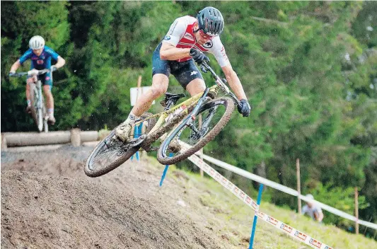  ??  ?? Nino Schurter, il suo nome figura sempre nel novero dei favoriti