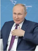  ?? ?? el Presidente
Putin