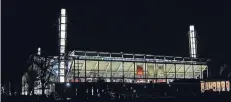  ??  ?? So sieht das Rheinenerg­ie-Stadion aus, wenn der 1. FC Köln dort nicht spielt, sondern eine andere Veranstalt­ung stattfinde­t.