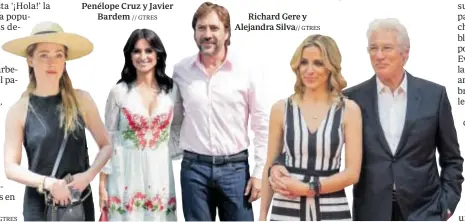  ?? // GTRES ?? Richard Gere y Alejandra Silva