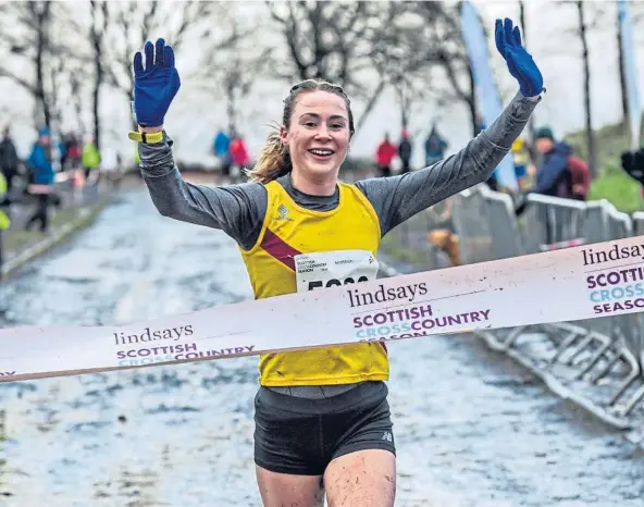  ?? ?? LONG WAIT: Mhairi MacLennan has taken part in only one race and one parkrun after her track season came to an end in July.