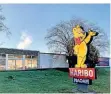  ?? FOTO: C, KLEINAU ?? Ein Leistungst­räger der NRW-Industrie: Haribo aus Bonn.