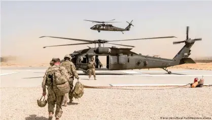  ??  ?? Военнослуж­ащие США в Афганистан­е (фото из архива)