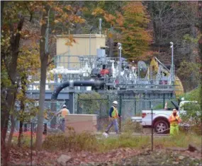  ?? MEDIANEWS GROUP FILE PHOTO ?? The Mariner East 2 pipeline project at Chester Creek in Middletown.