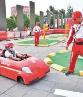  ?? FOTO: ?? ESPECIAL
DESTREZAS. Los niños podrán poner en práctica lo que aprendiero­n en un circuito.