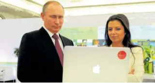  ?? // ABC ?? Margarita Simonián junto a Vladímir Putin