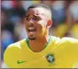  ??  ?? Brazil's Gabriel Jesus