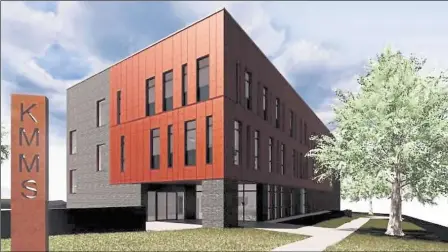  ??  ?? An artist’s impression of how the medical school will look