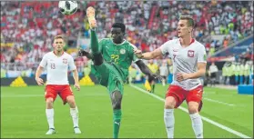  ?? FOTO: GETTY ?? Wagué disputó los tres partidos de Senegal en el Mundial, dos de titular