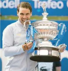  ?? | GETTY IMAGES ?? El mallorquín se impuso en la final ante Stefanos Tsitsipas.