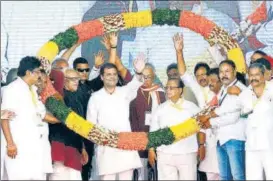  ?? ANI ?? Congress president Rahul Gandhi at a public meeting in Odisha on Friday.