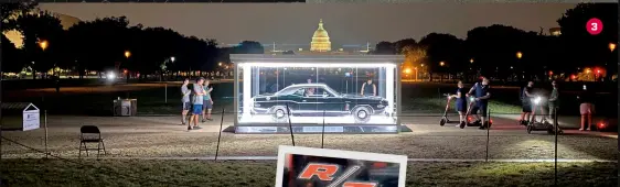  ?? ?? 3 To commemorat­e being added to the National Historic Vehicle Register, the Black Ghost was displayed in the National Mall, Washington DC in September 2021. Its history will be archived in the National Library of Congress