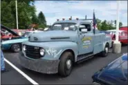  ?? CARL HESS - FOR MEDIANEWS GROUP ?? J. Kleckner’s 1949 Ford truck was among the Top 25 Picks as chosen by show participan­ts.