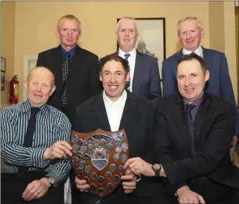  ??  ?? Reunion of Kilkenny champions 1989, the Senior Men’s team that won gold medals at the Kilkenny BLE Cross Country Championsh­ips. Front, from left: Larry Lacey, Seamus Power and Michael Power. Back: David, Jack and Tom Duggan.