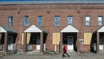  ?? Stephanie Strasburg/Post-Gazette ?? Duquesne, home to just over 5,500 residents, is one of seven Allegheny County municipali­ties in which half of or more children live in poverty.