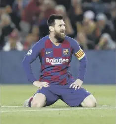  ??  ?? 0 Lionel Messi says he has a clause allowing him to leave for free.