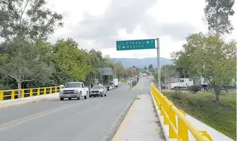  ?? ROSALÍA MALDONADO ?? La salida
a Jilotepec es la opción para circular el lunes hacia Querétaro