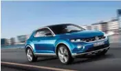  ?? FOTO: VOLKSWAGEN ?? Slik ser Volkswagen­s nye suv Rock ut. En god del tøffere og dristigere i design enn bilene vi er vant med fra Volkswagen.