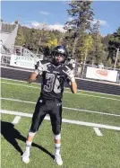  ?? COURTESY OF LUIS MENDEZ FAMILY ?? Luis Mendez played defensive back for the Oñate High School football team. He was killed in a car crash on Saturday.