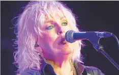  ?? JEFF SPICER/ GETTY ?? Lucinda Williams performs her album “Car Wheels on a Gravel Road” and more at Philadelph­ia’s World Cafe Live on Oct. 1.