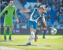  ??  ?? DE VUELTA. Víctor Sánchez, sancionado en Mestalla, volverá en Getafe.