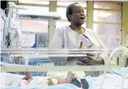  ?? / KABELO MOKOENA ?? Gauteng health MEC Gwen Ramokgopa at Chris Hani Baragwanat­h Academic Hospital in Soweto.