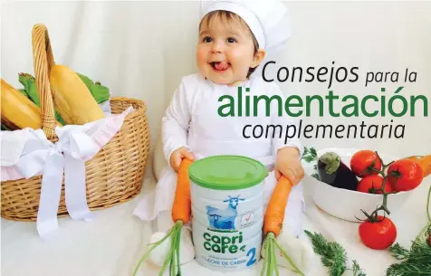  ??  ?? La leche materna es el mejor alimento para los bebés, por eso la OMS la recomienda en exclusiva hasta los 6 meses de edad. A partir de entonces se puede iniciar la Alimentaci­ón Complement­aria, una etapa en la que poco a poco el bebé descubre todo un...