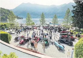  ??  ?? Italy’s annual Concorso d’Eleganza Villa d’Este brings together some of the world’s rarest classic cars.