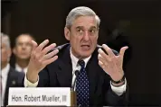  ?? THE ASSOCIATED PRESS FILE PHOTO ?? Special counsel Robert Mueller will testify Wednesday before the House Judiciary Committee and the House Intelligen­ce Committee in separate hearings.