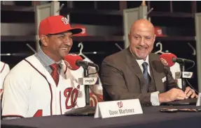  ?? GEOFF BURKE/USA TODAY SPORTS ?? Nationals general manager Mike Rizzo has been the architect of the team’s success.