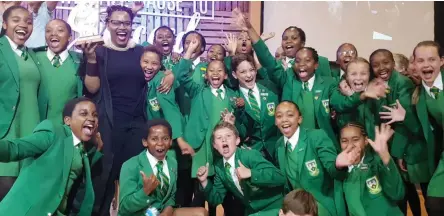  ?? Picture: SUPPLIED ?? MUSIC CHAMPIONS: The Stirling Primary chamber choir won the provincial title in Port Elizabeth .