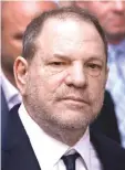  ??  ?? Harvey Weinstein