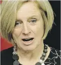  ??  ?? Rachel Notley