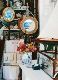  ?? Courtesy of Nora Murphy ?? Interior designer Nora Murphy opened her store The Little Shop in Chester.