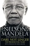  ??  ?? A new Madiba book.