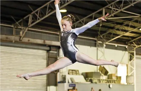  ?? Photo: Nev Madsen ?? RISING STAR: Charlotte Love, 10, will be part of Allstar Gymnastics Academy’s team competitin­g at the Queensland State Club Championsh­ips.