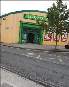  ??  ?? The Lituanica store on Adelaide Street.