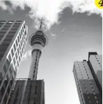  ??  ?? 4 The Skycity Tower. It was hard to miss this landmark as it’s the tallest structure of the Auckland Central Business District. We tried the revolving restaurant at the top but didn’t have the time (excuse my excuses) to go bungee jumping from the top. But anyone can!