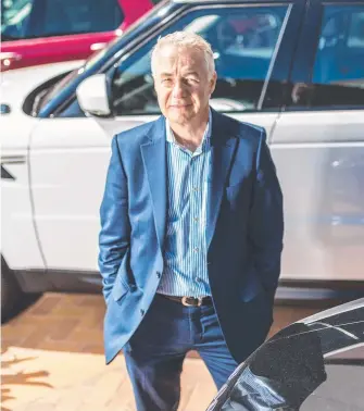  ?? Photo: GLENN HUNT ?? AP Eagers, led by CEO Martin Ward, will offload a major dealership in NSW.