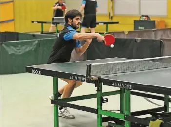  ?? ARCHIV: WKA ?? Matthias Christen vom SC BW Mülhausen trug maßgeblich zum 9:7 seiner Mannschaft über den ATK II bei.