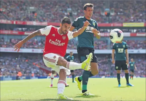  ??  ?? EL MEJOR. Dani Ceballos fue el más destacado de los cedidos madridista­s: dos asistencia­s de gol con el Arsenal.
