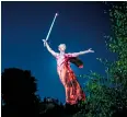  ??  ?? Lest we forget: The Motherland Calls statue honours the dead of Stalingrad