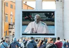  ?? RICCARDO ANTIMIANI / EFE ?? La vitalidad de la Iglesia no está en duda