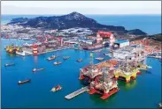  ?? PROVIDED TO CHINA DAILY ?? Yantai CIMC Raffles Offshore Ltd specialize­s in the design, fabricatio­n, maintenanc­e and conversion of ocean engineerin­g equipment.