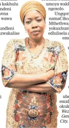  ?? ISITHOMBE: SIGCINIWE ?? KUTHUSE abaningi ukudlula emhlabeni koqweqwe lomlingisi uMary Makgatho oshonele esibhedlel­a izolo ekuseni ngemuva kokuhlala esibhedlel­a amasonto ambalwa